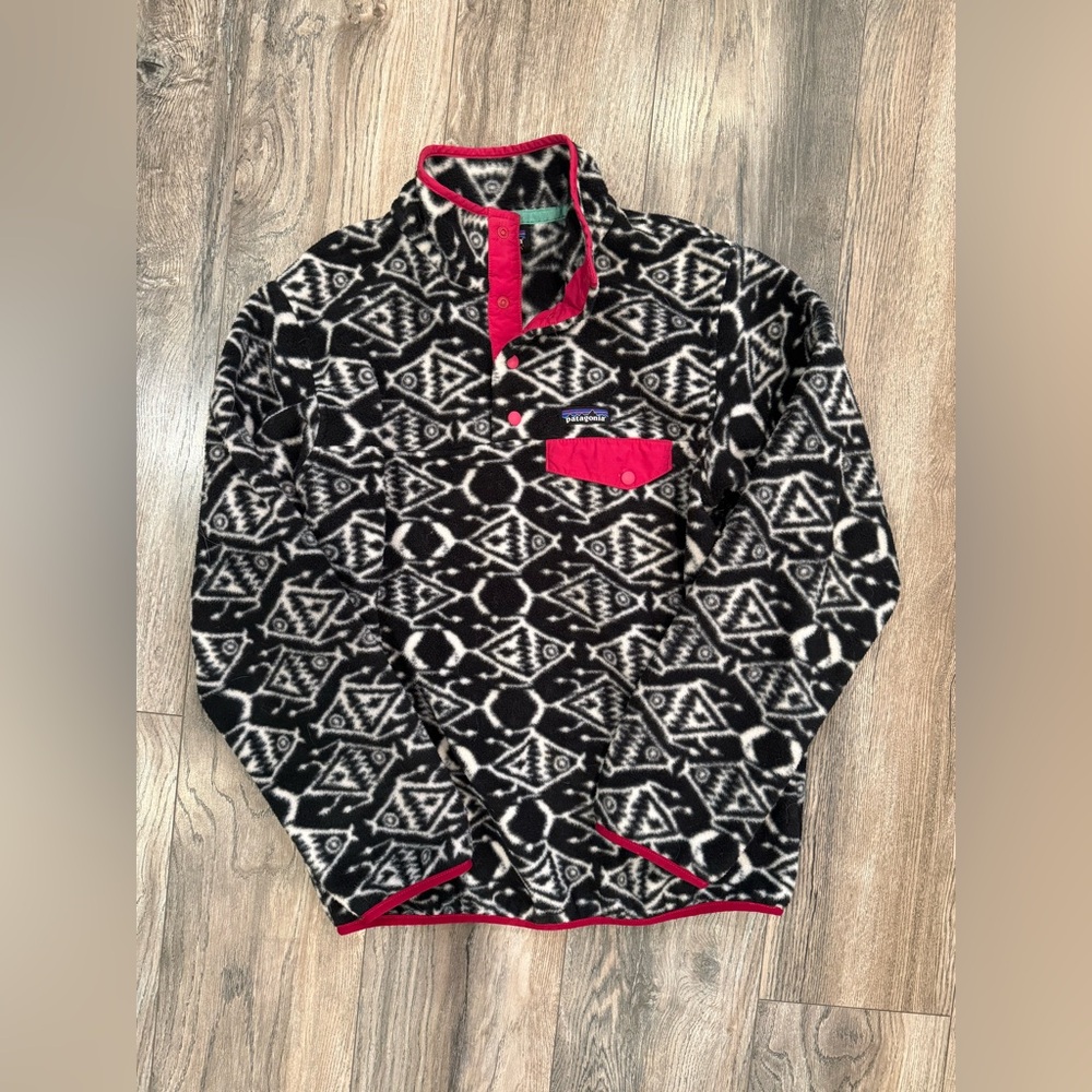 Patagonia Synchilla Snap-T Ikat Big Fish Pullover